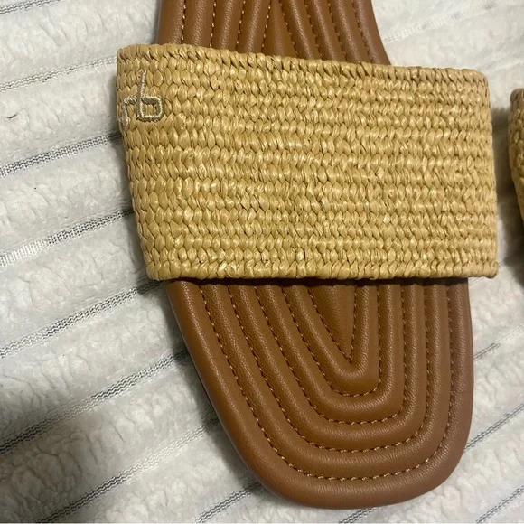 NEW Rag & Bone Raffia Slides - Picture 5 of 8